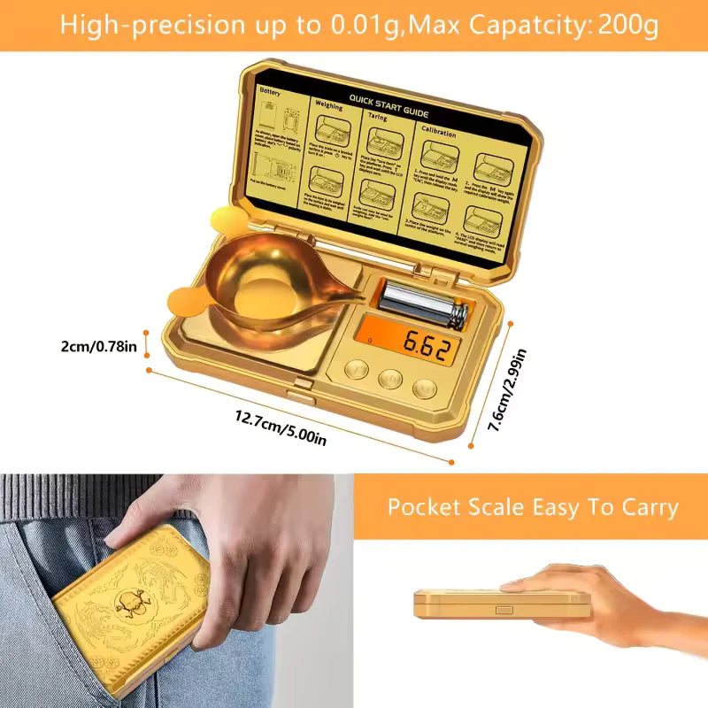 2026 High-precision Digital Pocket Scale