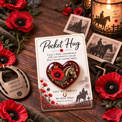 🔥Hot Sale🔥 - 🌺 Pocket Hug™ Remembrance - A Little Keepsake of Love, Honor & Memories