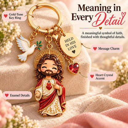 ⏳ Last Day 50% OFF – ✝️ Always With You Jesus Comfort Doll | Soft Crochet Companion with Scripture Message Card 🤍