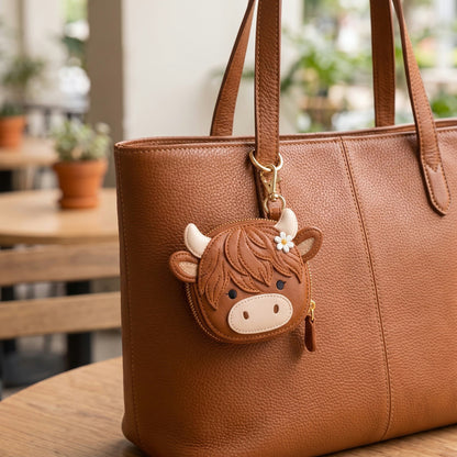 💖Little Treasures Animal Keychain Pouch & Message Card