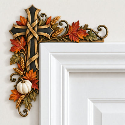 🍁Autumn Door Corner Topper – Harvest & Faith Home Decor