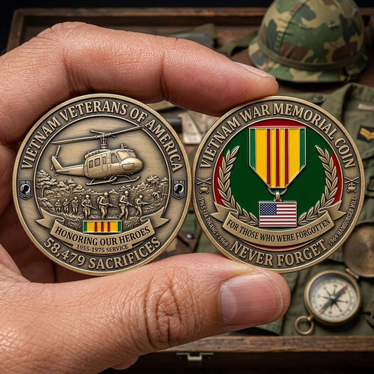 Vietnam Veterans Memorial Coin – Honoring Our Heroes