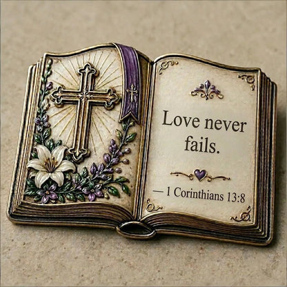 ✝️Open Bible Pocket Hug – Faith You Can Carry With You