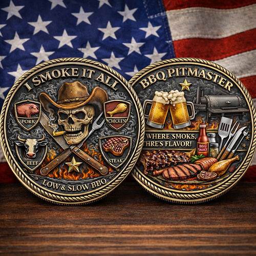 🏆Last Day Promo: 49% OFF! 🎖️BBQ Pitmaster Commemorative Coin