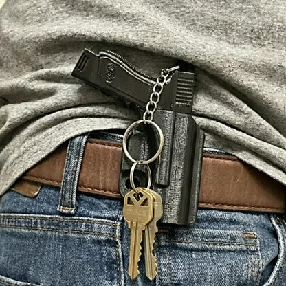 🎯 3D Printed Pistol & Holster Keychain