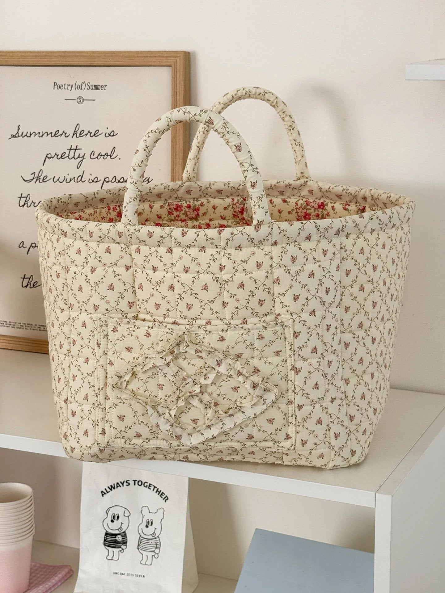 💐Hot Sale 49% OFF💐Car Storage Basket with Handle💖