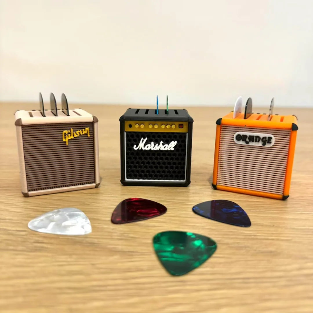 Mini Guitar Amp Pick Holder