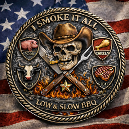 🏆Last Day Promo: 49% OFF! 🎖️BBQ Pitmaster Commemorative Coin
