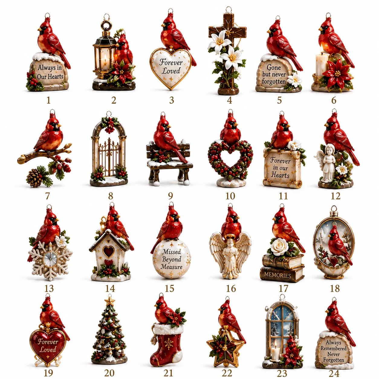 ✨24-Day Christmas Countdown Advent Calendar – Moments to Remember