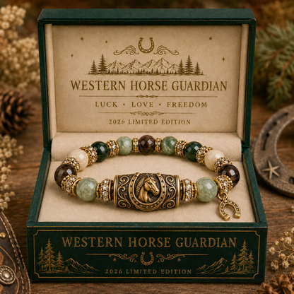 🐎 Western Horse Guardian Crystal Bracelet