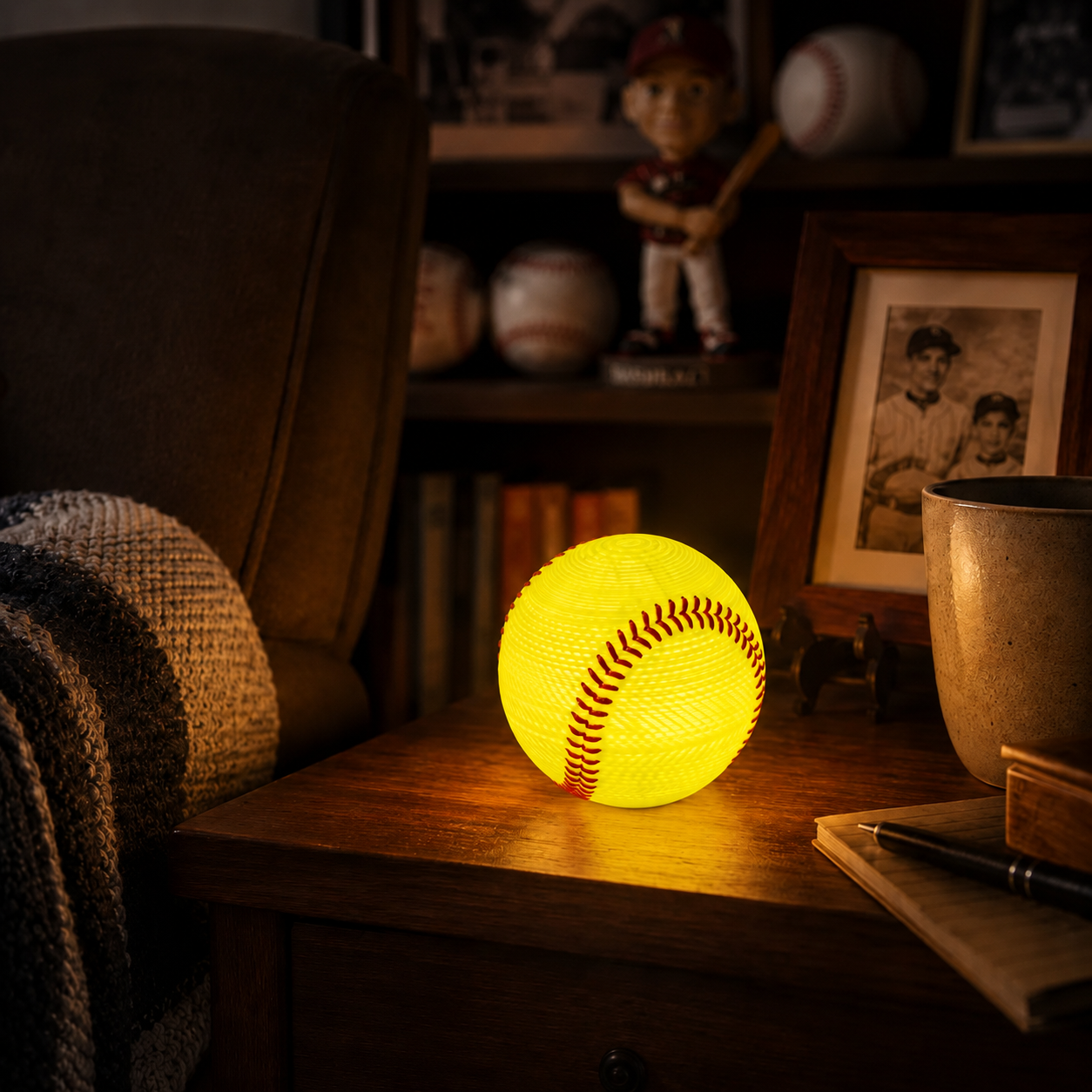 🥎Last Day 50% OFF - Softball / Baseball Night Light Gift