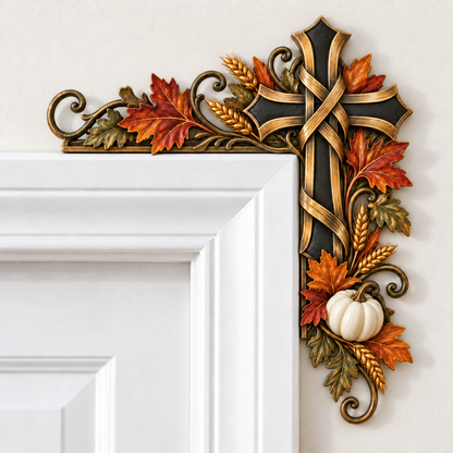🍁Autumn Door Corner Topper – Harvest & Faith Home Decor