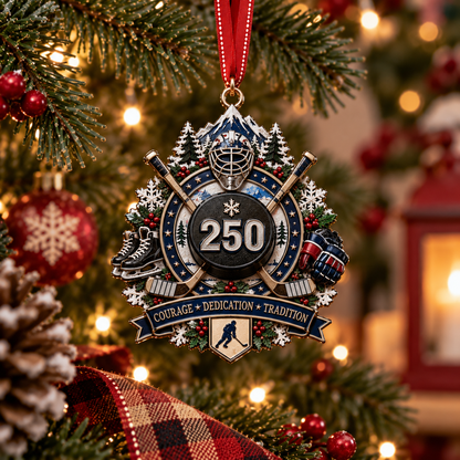 🏆 250th Anniversary Sports Heritage Christmas Ornaments – Keepsake Gifts for Sports Fans 🎄
