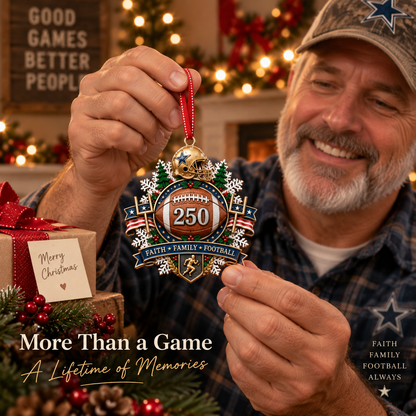 🏆 250th Anniversary Sports Heritage Christmas Ornaments – Keepsake Gifts for Sports Fans 🎄