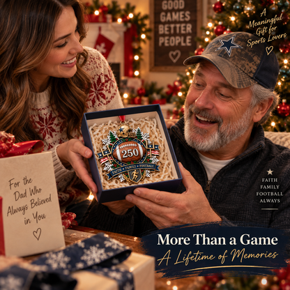 🏆 250th Anniversary Sports Heritage Christmas Ornaments – Keepsake Gifts for Sports Fans 🎄