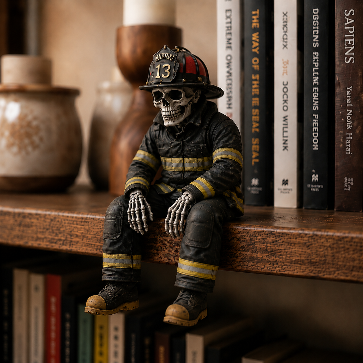 💀Skeleton Hero Shelf Sitter Collection| A Tribute to Those Who Serve