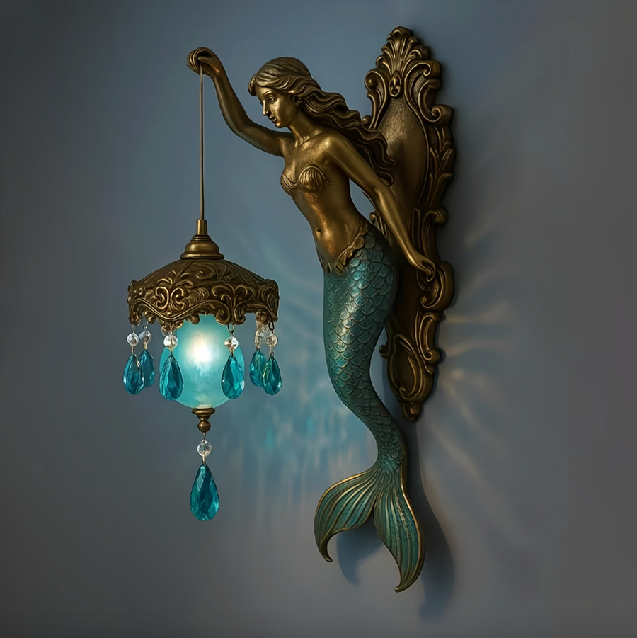 Aurelia™ - Vintage Mermaid Glow Wall Lamp