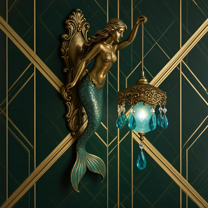 Aurelia™ - Vintage Mermaid Glow Wall Lamp