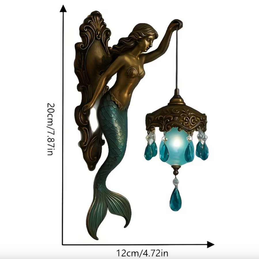 Aurelia™ - Vintage Mermaid Glow Wall Lamp