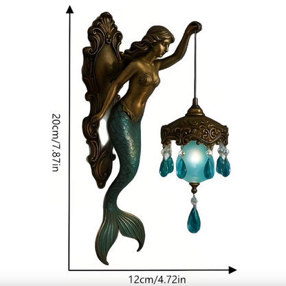 Aurelia™ - Vintage Mermaid Glow Wall Lamp