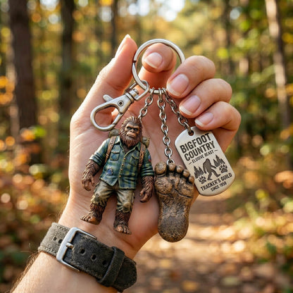 😮🦶Bigfoot Pathfinder Adventure Keychain