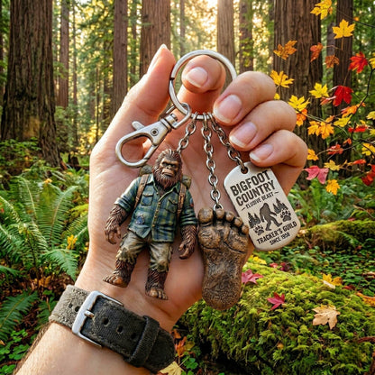 😮🦶Bigfoot Pathfinder Adventure Keychain