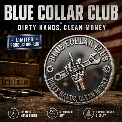 Blue Collar Club Challenge Coin