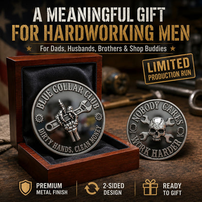 Blue Collar Club Challenge Coin