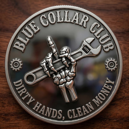 Blue Collar Club Challenge Coin