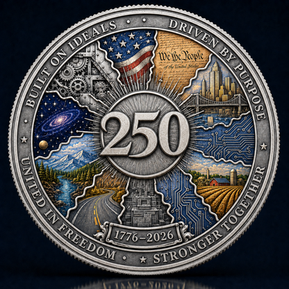 America 250th Anniversary “A Nation Assembled” Commemorative Coin