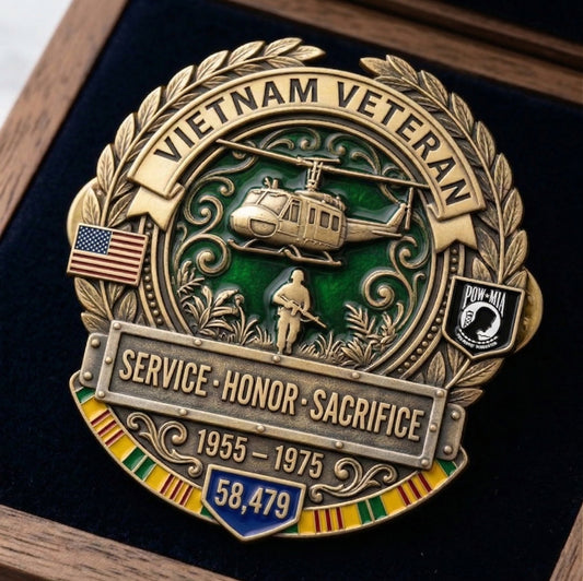 🦅 Last Day Promo: 49% OFF 🎖️Vietnam Veteran Honor Commemorative Pin