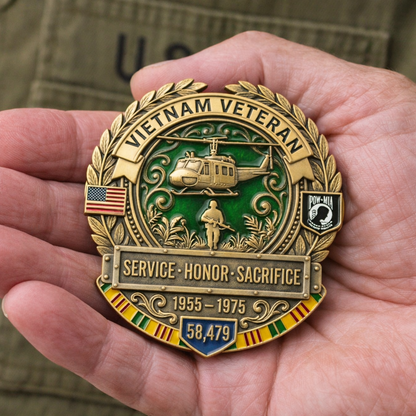 🦅 Last Day Promo: 49% OFF 🎖️Vietnam Veteran Honor Commemorative Pin