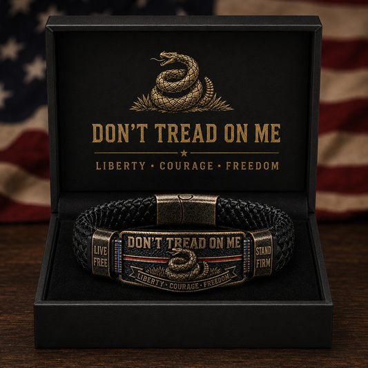 🐍 Don’t Tread On Me Liberty Bracelet