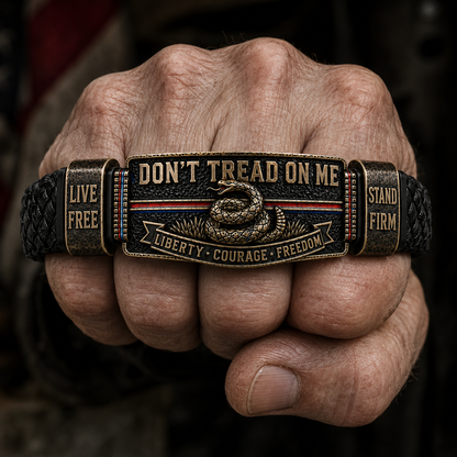 🐍 Don’t Tread On Me Liberty Bracelet