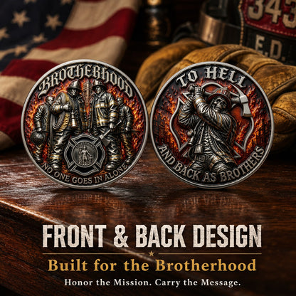 🏆Last Day Promo: 49% OFF Brotherhood Firefighter Challenge Coin