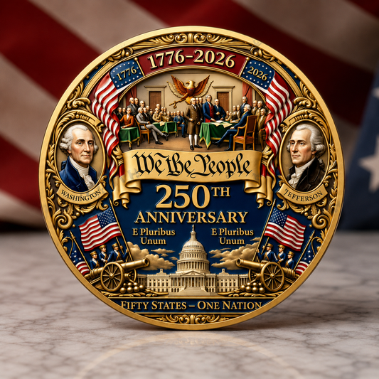 🔥Summer Sale 49% OFF🔥United States 250th Anniversary Commemorative Challenge Coin