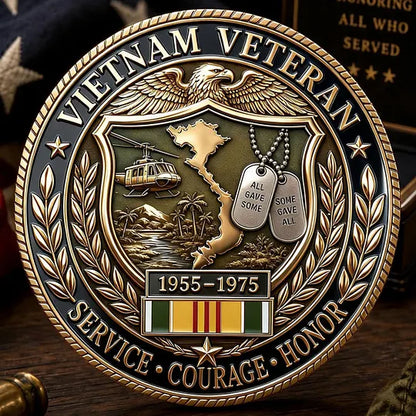 Vietnam Veteran Welcome Home Commemorative Metal Medal