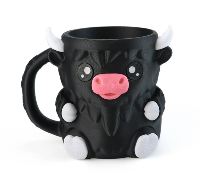 (🎁Last Day 60% OFF)🐮Ferdinand, the Highland Cow Ice Cream Pint Holder🍨🍦🍧