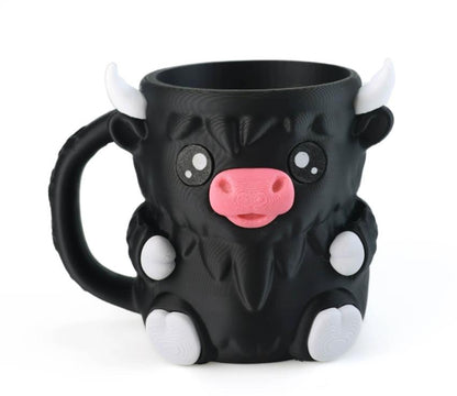 (🎁Last Day 60% OFF)🐮Ferdinand, the Highland Cow Ice Cream Pint Holder🍨🍦🍧