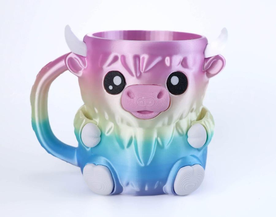 (🎁Last Day 60% OFF)🐮Ferdinand, the Highland Cow Ice Cream Pint Holder🍨🍦🍧