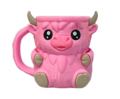 (🎁Last Day 60% OFF)🐮Ferdinand, the Highland Cow Ice Cream Pint Holder🍨🍦🍧