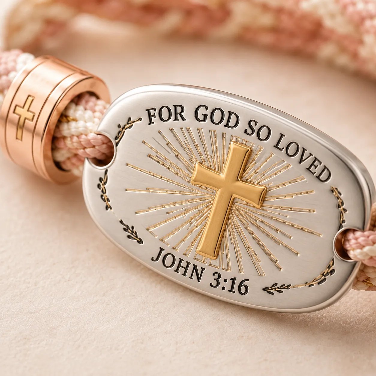 🔥 ✝️ Christian Scripture Faith Bracelet Collection | 6 Meaningful Bible Verse Designs with Raised Gold Cross & Magnetic Clasp   💗✨