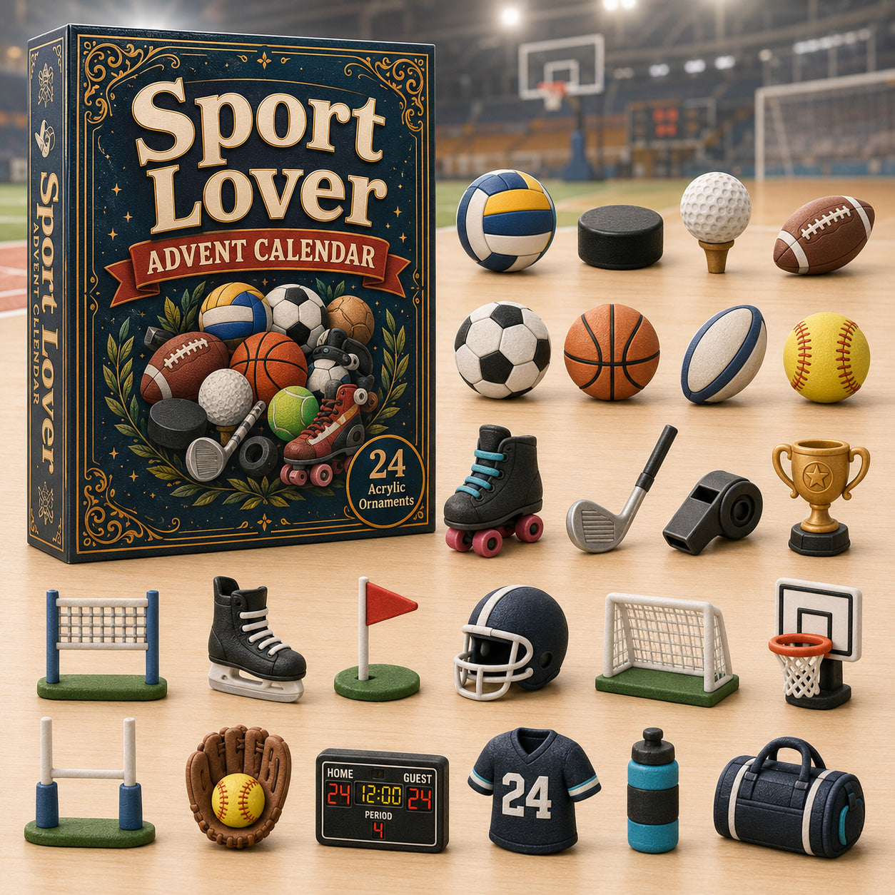 Sport Lover Advent Calendar 2026 - 24-Day Festive Countdown