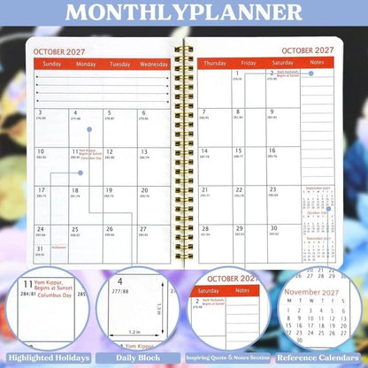 🐮 2026–2030 Highland Cow Monthly Planner 📚