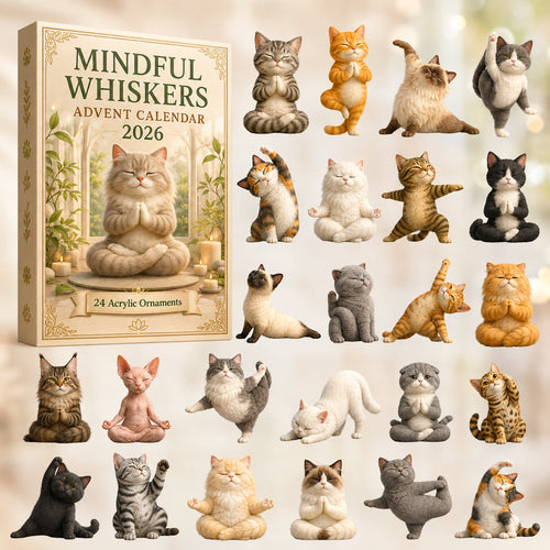 Mindful Whiskers Advent Calendar 2026 - 24-Day Festive Countdown