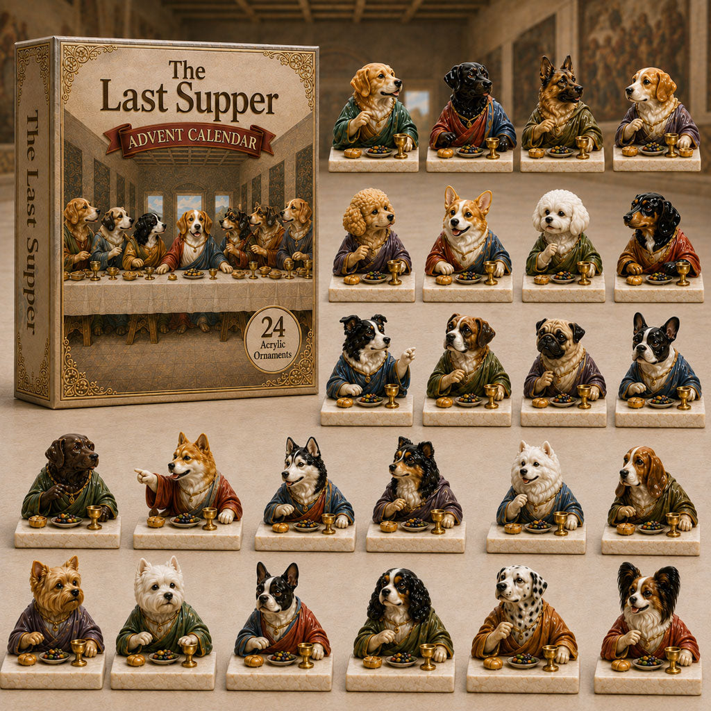 The Last Supper Dog Advent Calendar 2026 - 24-Day Festive Countdown