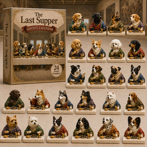 The Last Supper Dog Advent Calendar 2026 - 24-Day Festive Countdown