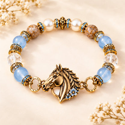 🐴 Therapy Horse Healing Bracelet