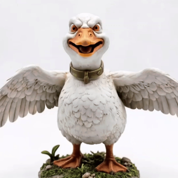 🦆  2026 limited edition popular Angry duck middle finger ornament💥