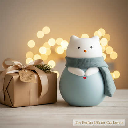 🔥Hot Sale 49%OFF - The "Cozy Kitty" Ceramic Vase – A Little Hug for Your Home 🐱💙